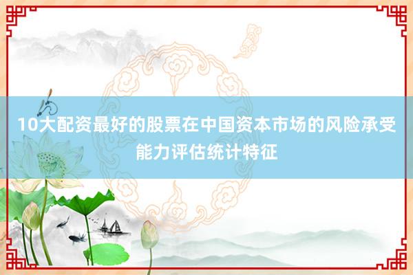 10大配资最好的股票在中国资本市场的风险承受能力评估统计特征